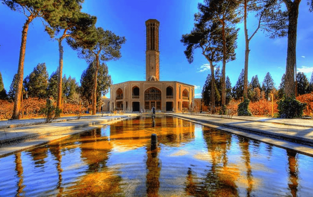 باغ دولت آباد یزد - آثار باستانی یزد - هتل سنتی پارس یزد - 1